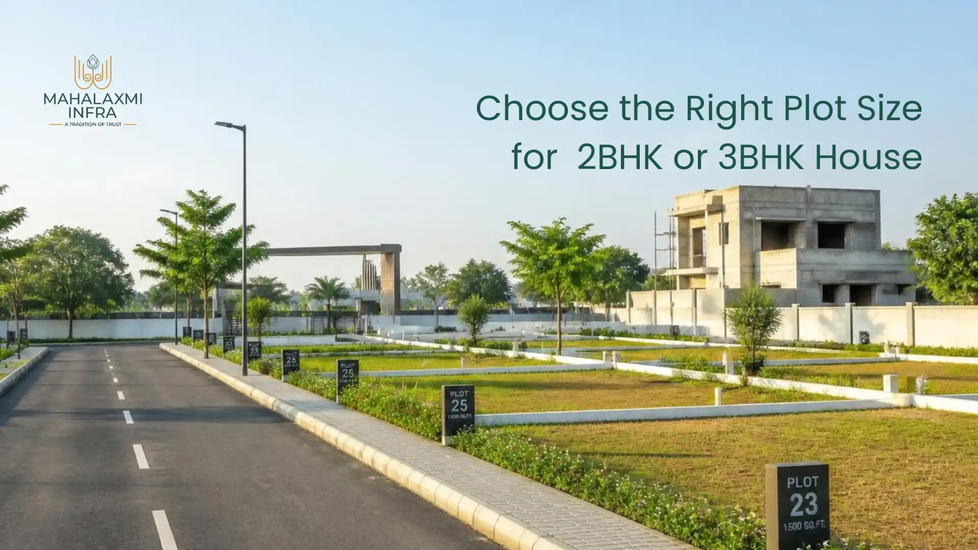How to Choose the Right Plot Size for a 2BHK or 3BHK House in Nagpur